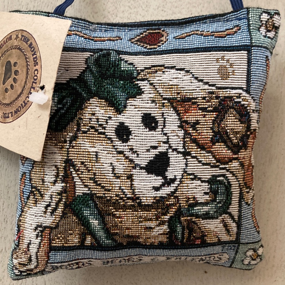 Boyds Bears Tapestry Mini Pillow